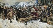 Vasily Surikov Mo Luozuo her aristocratic women oil painting artist